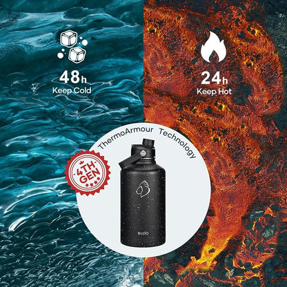 BUZIO Insulated Water Bottles 64oz - Image 2