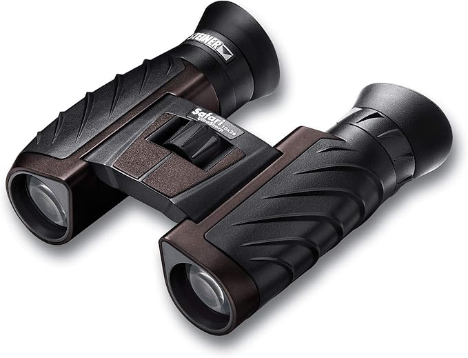 Steiner Safari UltraSharp 10x26 Binoculars, Large Magnification, Waterproof by SteinerOptics