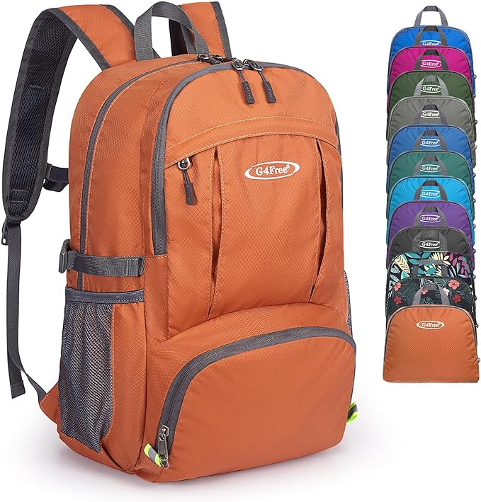 G4Free 40L Lightweight Packable Hiking Backpack, Waterproof Travel Daypack by G4Free