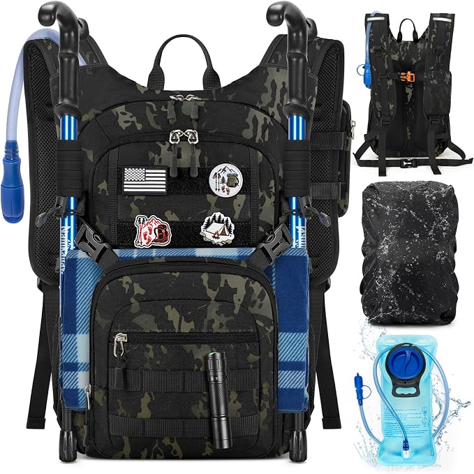 RAINSMORE Tactical Hydration Backpack 18L by RAINSMORE