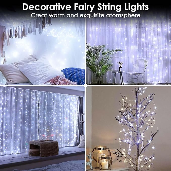 2-Pack Fairy Lights Battery Operated - Image 5