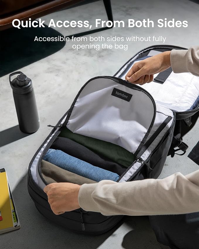 tomtoc Laptop Backpack 26L, Large Business Work Bag Fits 15.6-16 Inch Laptop - Image 8