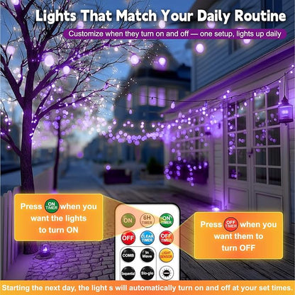 HXWEIYE Rechargeable Fairy Lights - Image 3