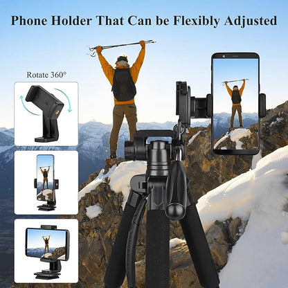 VICTIV 74” Camera Tripod, Tripod - Image 7