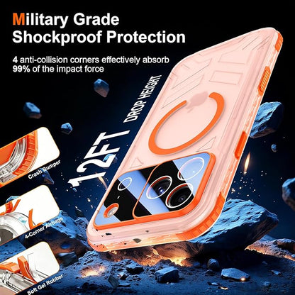 SPIDERCASE Magnetic for iPhone 17 Pro Max Case Waterproof, 12FT Military - Image 4