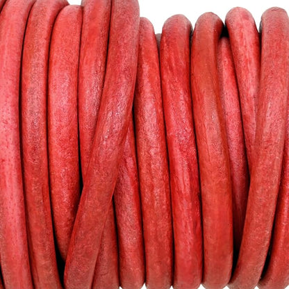 GENIQUE Real/Genuine Round Leather String Cord - Image 3