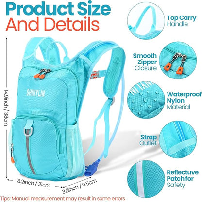 Shinylin 2 Pcs Kids Hydration Backpack - Image 2