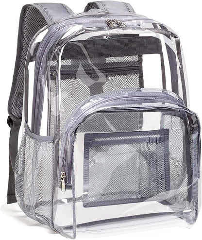 Vorspack Clear Backpack Heavy Duty PVC Transparent Backpack by Vorspack