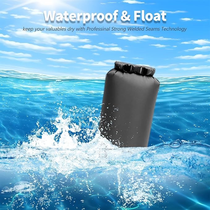 Waterproof Dry Bags 3 Pack - Image 5