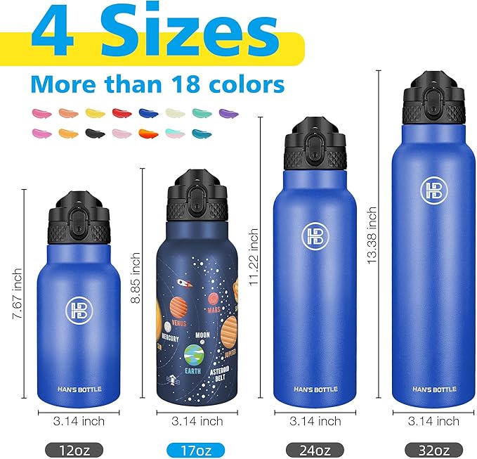 Han's Bottle Kids Water Bottle - Image 2