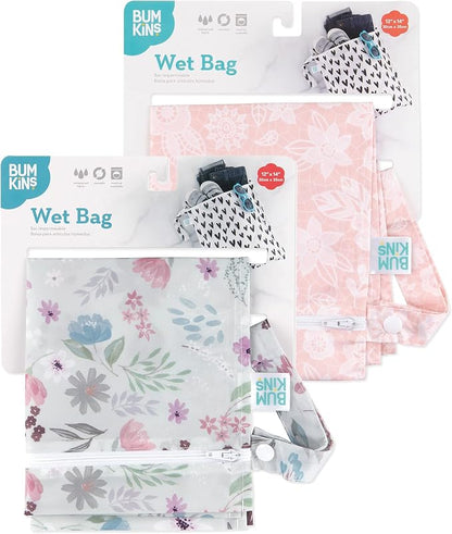 Bumkins - Waterproof Wet Bag - For Baby, Swim Suit, Cloth Diapers, Pump Parts - Image 5
