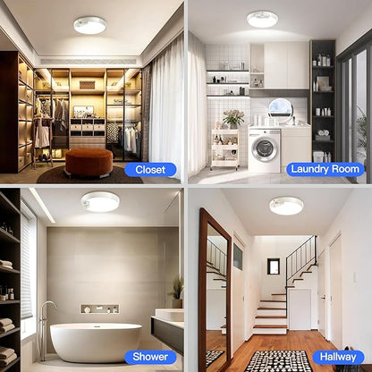 Homelist Newly Upgraded 8000mAh Rechargeable Ceiling Light, Battery-Operated - Image 8