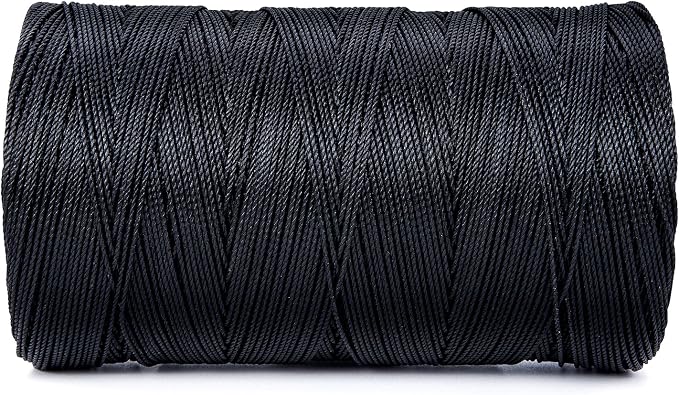 HONGDA Tarred Bank Line Twine, 1920 Feet Nylon Twine #9 Bank Line-Black Nylon - Image 7