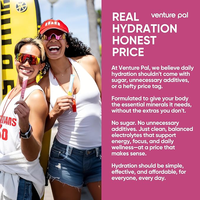 Venture Pal Sugar Free Electrolyte Powder Packets - Image 6