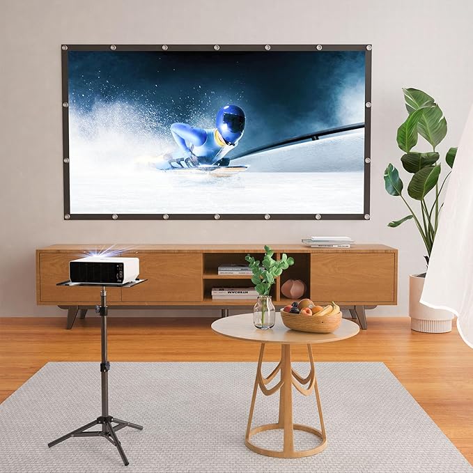 Projector Stand Tripod, Laptop Tripod Stand, Foldable Portable Projector Floor - Image 7