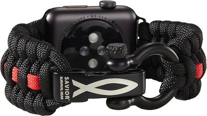 Savior Survival Gear Paracord Watch Band by SaviorSurvivalGear