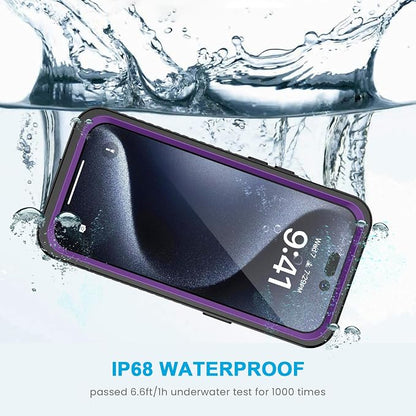 Lanhiem for iPhone 15 Pro Case, IP68 Waterproof Dustproof Shockproof Cases - Image 2