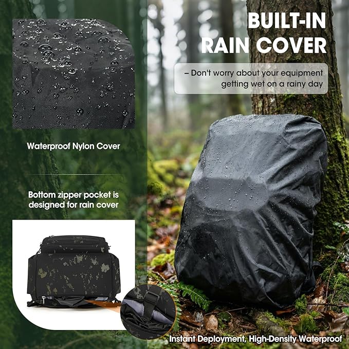 RAINSMORE Tactical Hydration Backpack 18L - Image 5