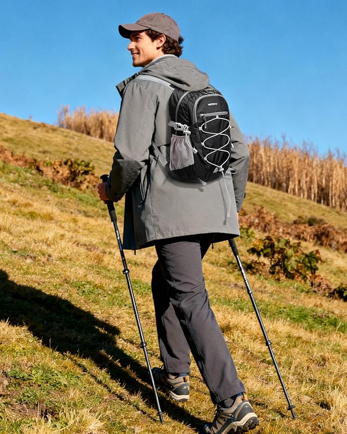 WATERFLY Small Lightweight Packable Backpack: 15L Mini Ultra Light Foldable - Image 6