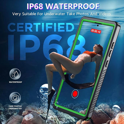 2025 New for Samsung Galaxy S24 Ultra Case Waterproof, Full Body Phone Case for - Image 3
