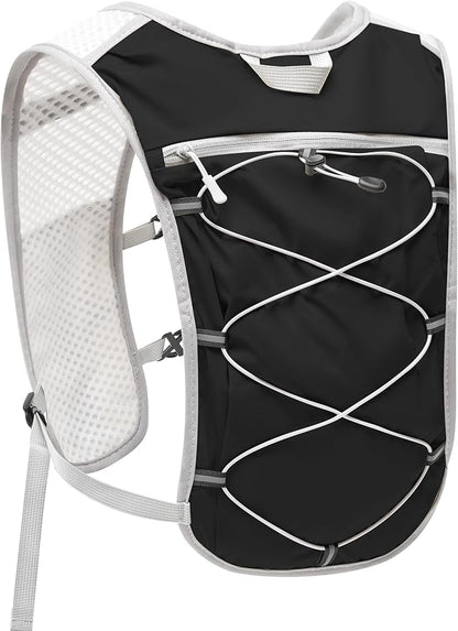 Small Lightweight Hiking Backpack, 3D Breathable Mesh Backpack by MORELKE