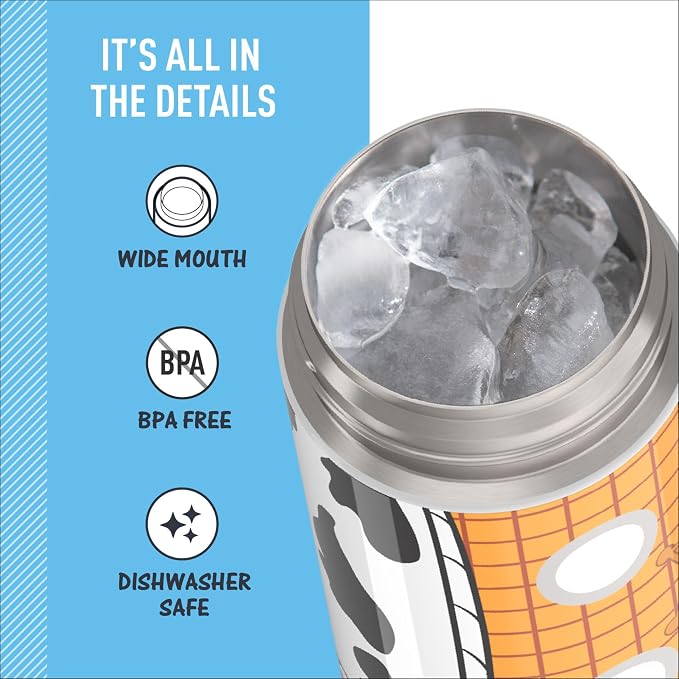 THERMOS FUNTAINER 16 Ounce Stainless Steel Vacuum Insulated Bottle - Image 4