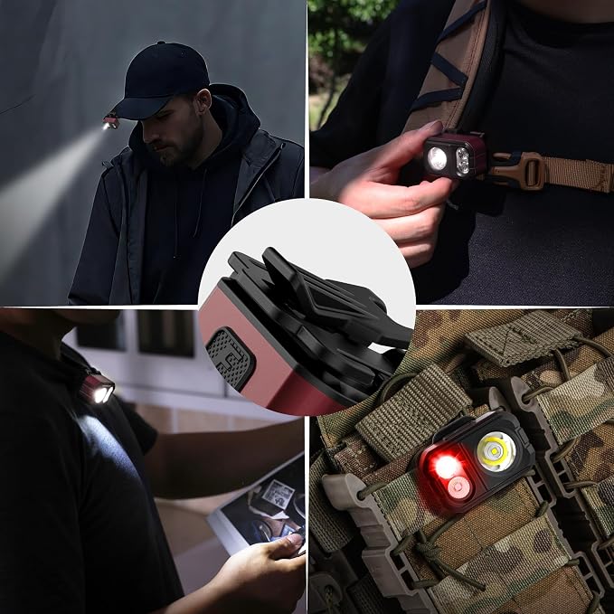 EverBrite 400LM Rechargeable Headlamp, 1.59 oz Lightweight & Comfortable Head - Image 9