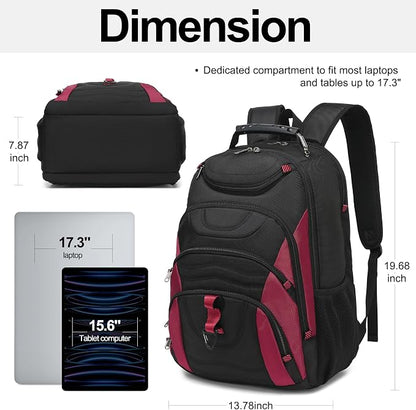Boavan Laptop Backpack for men, 17.3 inch Laptop Bag - Image 2