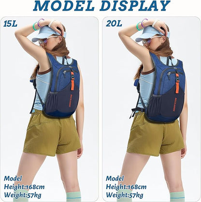 BECOJADDE 15L Small Hiking Backpack - Image 5