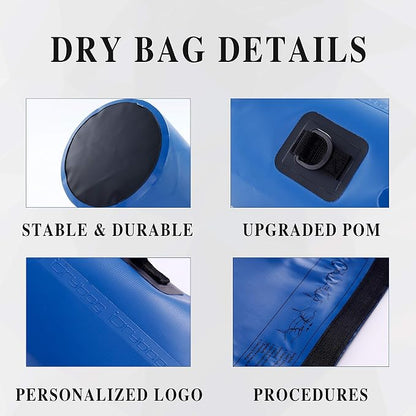 IDRYBAG Dry Bag for Kayaking Waterproof 2L/5L/10L/15L/20L, Small Dry Sack - Image 2