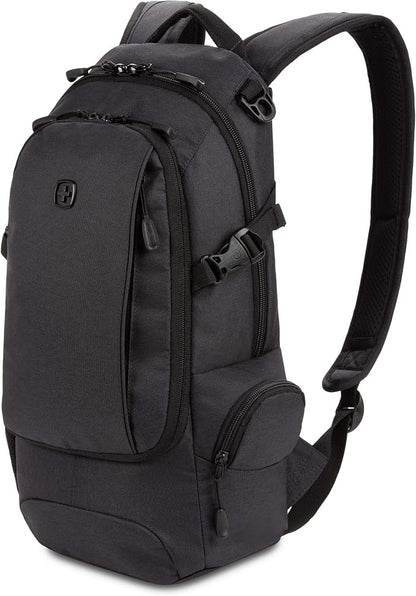 SwissGear 3598 Backpack, Narrow Daypack, Dark Grey by SwissGear