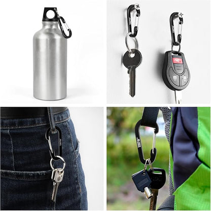 EOTW Paracord Keychain for Men Women Paracord Carabiner Backpack Keychain - Image 5