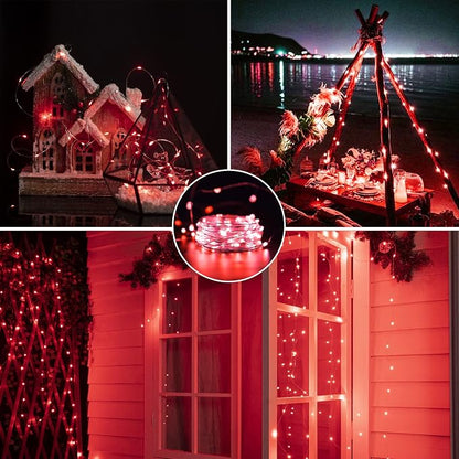 Brightown 12 Pack LED Fairy Lights, Waterproof, 7 Feet, 20 LEDs, Battery - Image 6