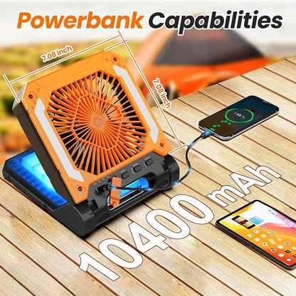 20000mAh Portable Fan Rechargeable - Image 4