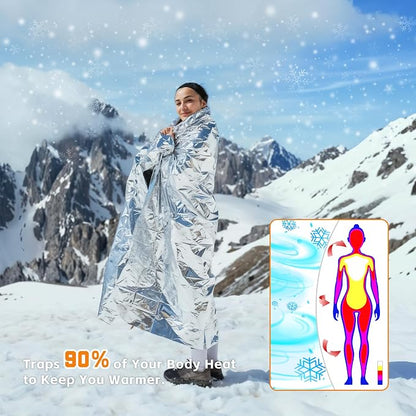 24 Pack Emergency Blankets - Image 5