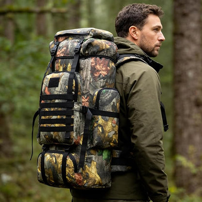 Hiking Backpack for Men 70L/100L Camping Backpack Military Rucksack Molle 3 - Image 7