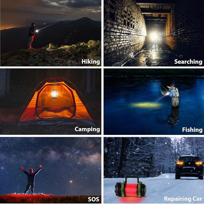 BOBKID 3 Pack Camping Lantern, Outdoor LED Camping Light, Rechargeable - Image 6