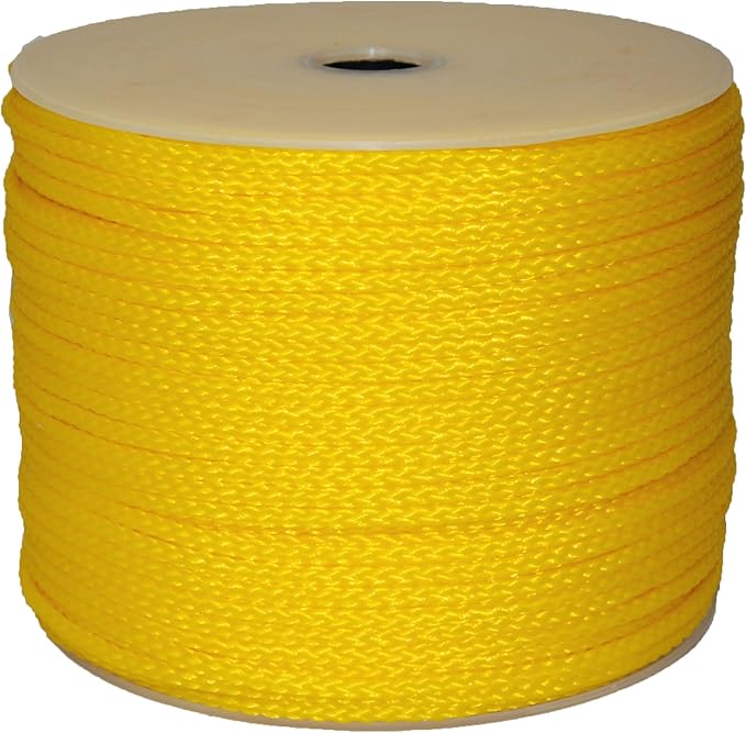 T.W Evans Cordage 27-302 1/4-Inch by 500-Feet Hollow Braid Polypro Rope by T.W+.+Evans+Cordage+Co.