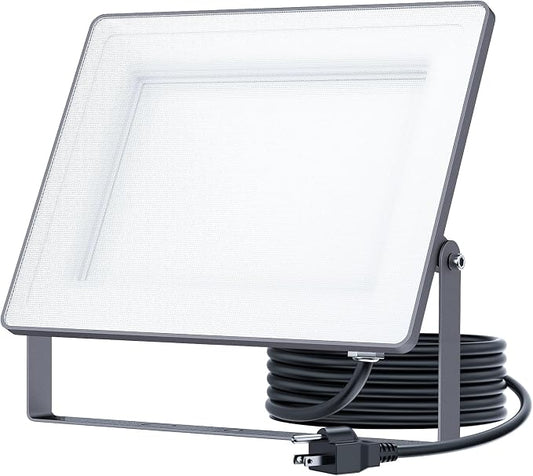 100W 12000LM Flood Lights Outdoor, Bright LED Work Light by Unknown