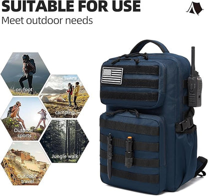 Wotony Military Tactical Backpack - Image 3