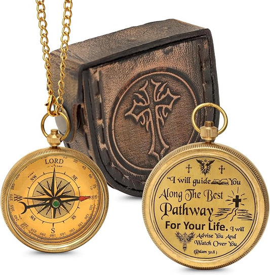 Handmade Brass Antique Compass by ELYTHOS