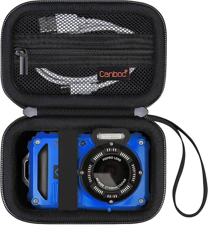 Canboc Carrying Case for Kodak PIXPRO WPZ2 Rugged Waterproof Digital Camera by Canboc