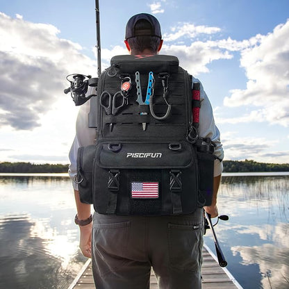 Piscifun 52L Fishing Tackle Backpack - Image 2