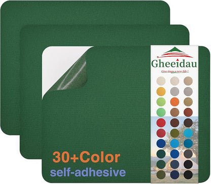 Gheeidau Canvas Repair Patch 9×11 Inch 3Pcs Waterproof Self-Adhesive Fabric by Givethingsanewlife