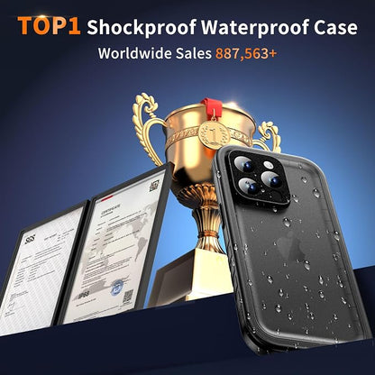 Cozycase for iPhone 15 Pro Waterproof Shockproof Dustproof Case - Image 10