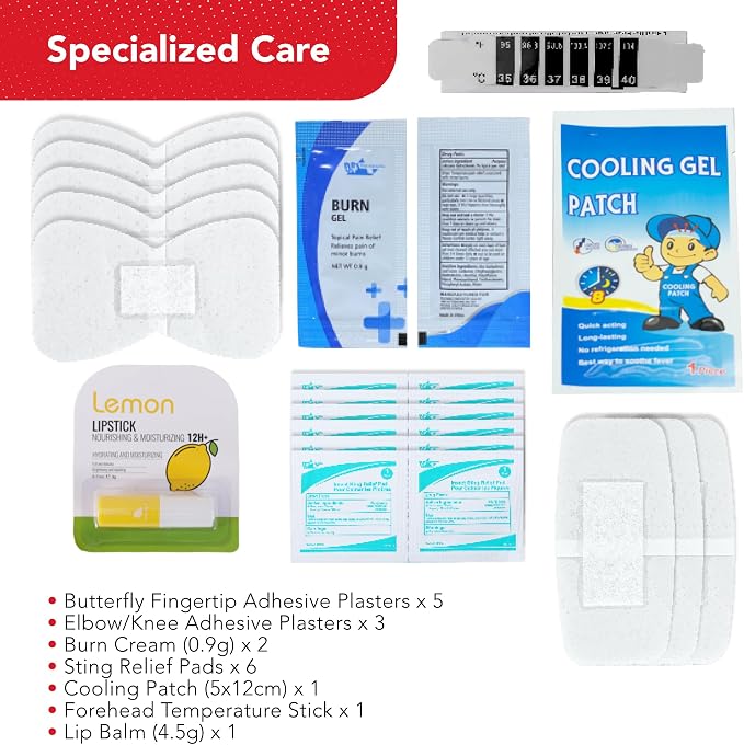 Swiss Safe First Aid Kit for Kids 246 Pieces - Image 7