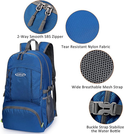 G4Free 40L Lightweight Packable Hiking Backpack, Waterproof Travel Daypack - Image 5