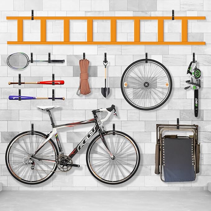 Heavy Duty Steel Garage Hooks, Garage Storage Utility Hooks, Garden Tool - Image 7