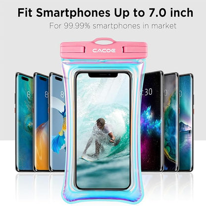 CACOE Universal Waterproof Phone case 2 Pcs-Up to 7.0", Phone Pouch - Image 7