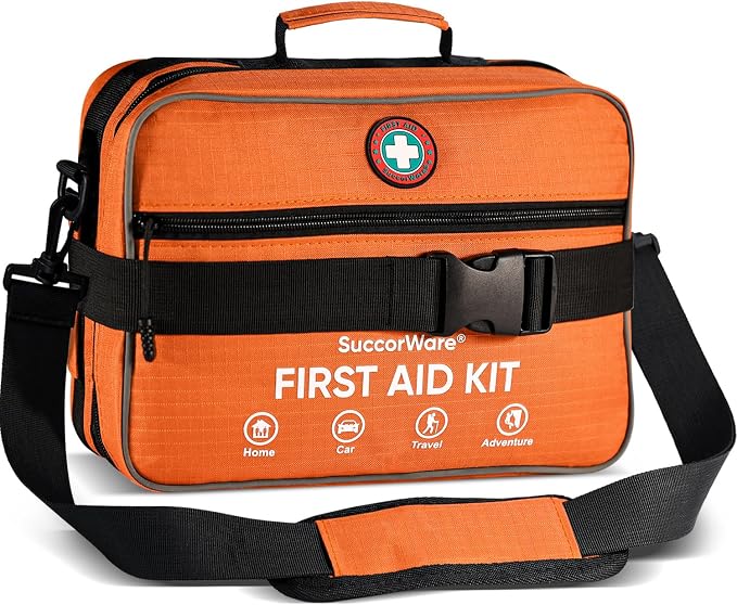 Professional 435 Pieces Large First Aid Kit by SuccorWare%C2%AE